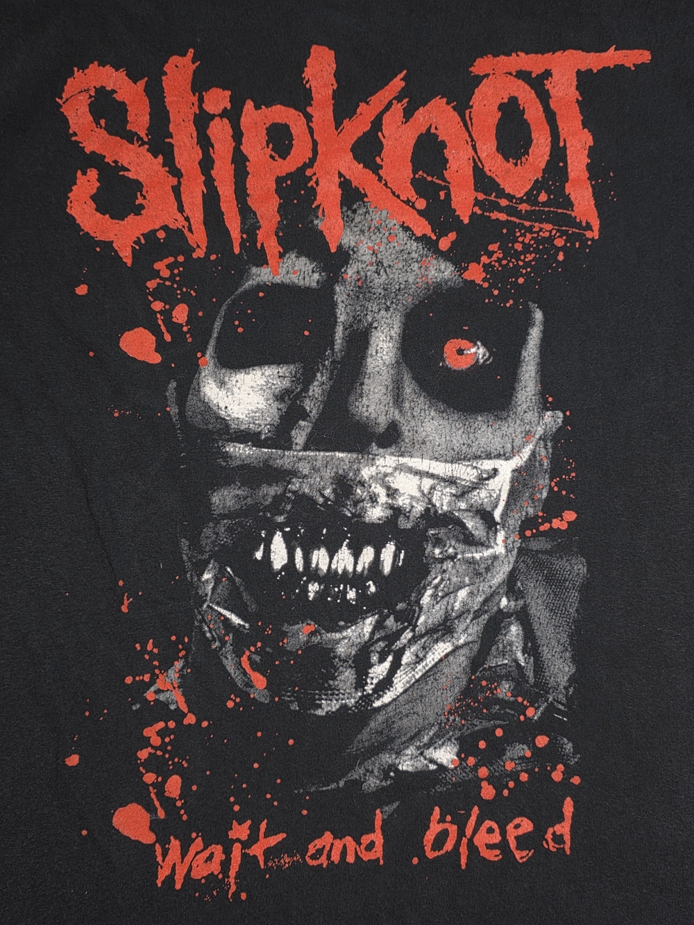 Slipknot Unisex "Wait And Bleed.." Graphic Band Tee Shirt Sz Sm 2023 Hottopic